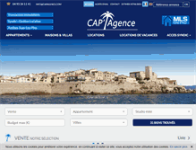 Tablet Screenshot of capagence.com